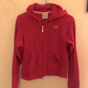 Magenta Pink Nike Hoodie